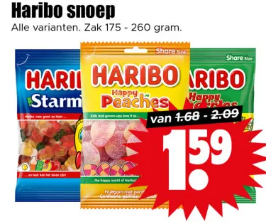 Aanbieding: Haribo snoep