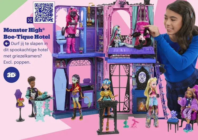 Promotie: Monster High® Boe-Tique Hotel