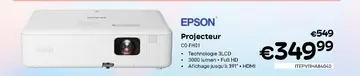 Offre: Projecteur