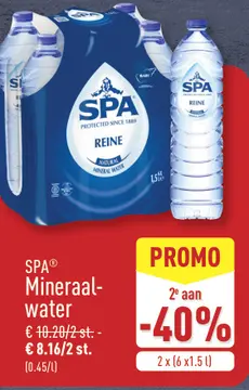 Aanbieding: SPA Mineraalwater