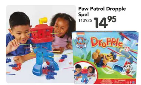 Aanbieding: Paw Patrol Dropple Spel