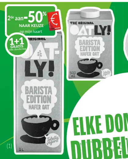 Promotie: Oatly! Barista Edition Hafer Oat