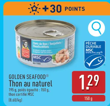 Offre: Thon au naturel
