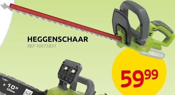 Promotie: Heggenschaar