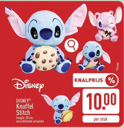 Promotie: Knuffel Stitch