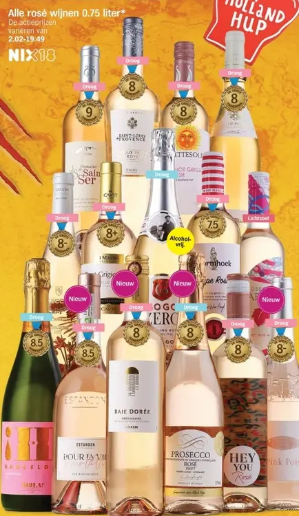 Aanbieding: Rosé wijnen