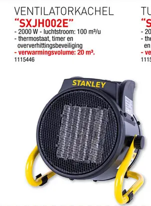 Promotie: Ventilatorkachel "sxjh002e"