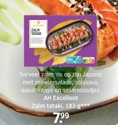 Aanbieding: Zalm tataki