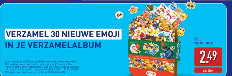 Promotie: Emoji Verzamelalbum