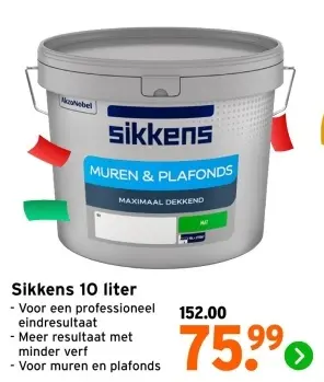 Aanbieding: Sikkens 10 liter