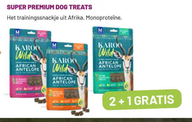 Aanbieding: Super premium dog treats