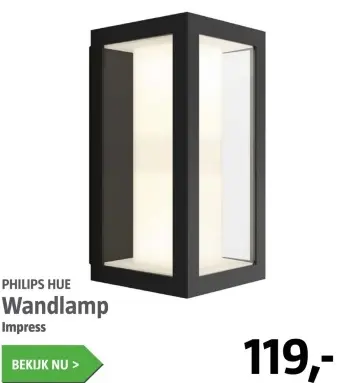 Aanbieding: Wandlamp