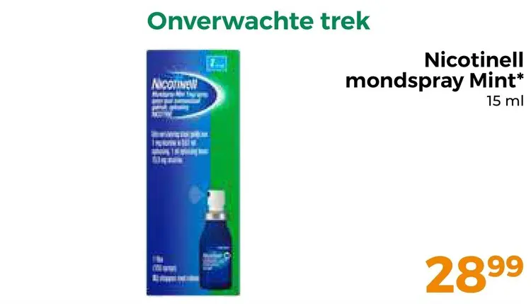 Aanbieding: Nicotinell mondspray Mint