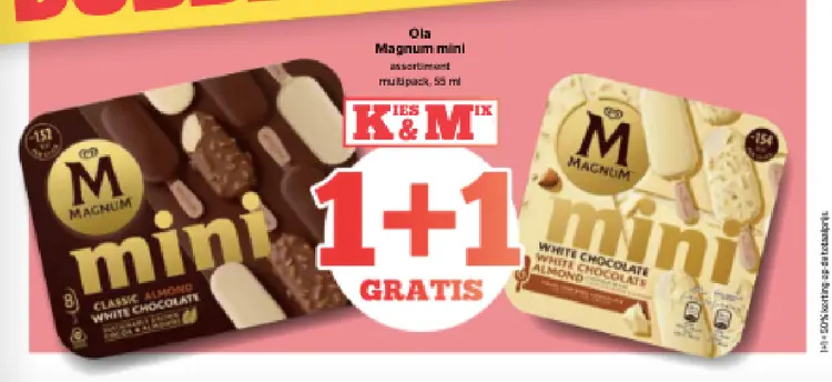 Promotie: Magnum mini