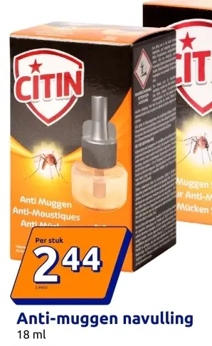Aanbieding: Anti-muggen navulling