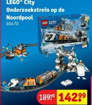 Aanbieding: Lego City Onderzoekstrein op de Noordpool