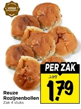 Reuze Rozijnenbollen