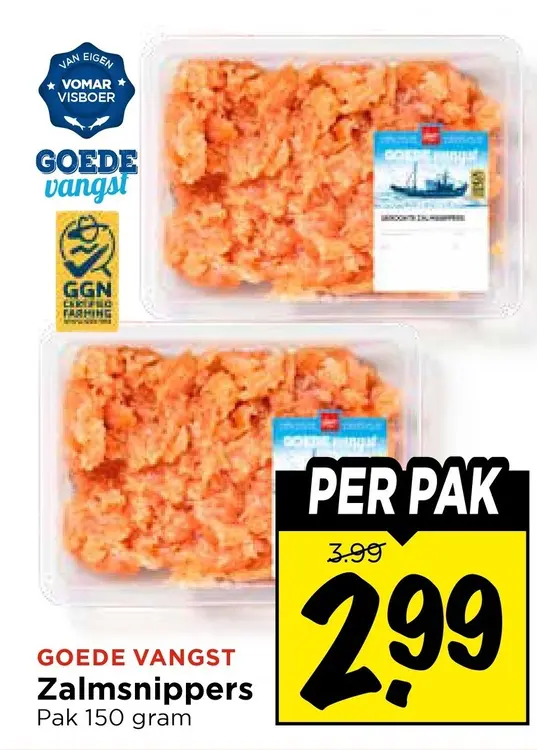 Aanbieding: Zalmsnippers