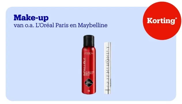 Aanbieding: Make-up