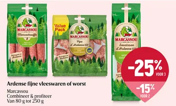 Aanbieding: Ardense fijne vleeswaren of worst