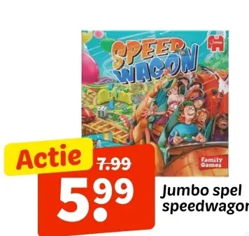 Aanbieding: Jumbo spel speedwagon
