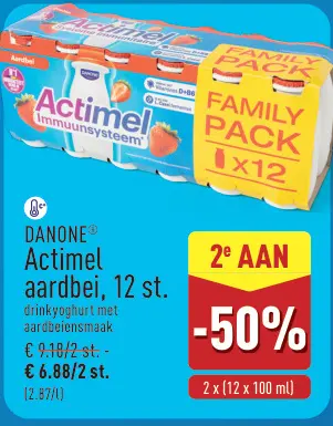 Promotie: Actimel aardbei