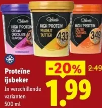 Aanbieding: Gelatelli Proteïne ijsbeker