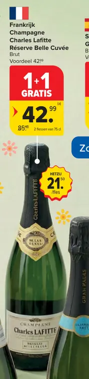Promotie: Champagne Réserve Belle Cuvée Brut