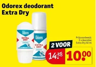 Promotie: Deodorant Extra Dry