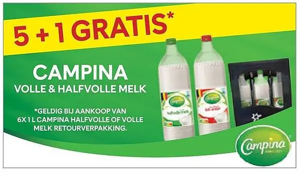 Promotie: Volle & Halfvolle Melk