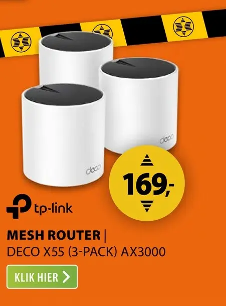 Aanbieding: TP-Link Deco X55 3-pack