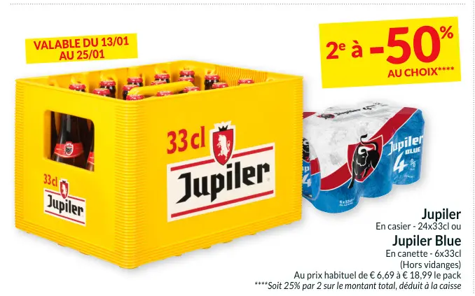 Offre: Jupiler