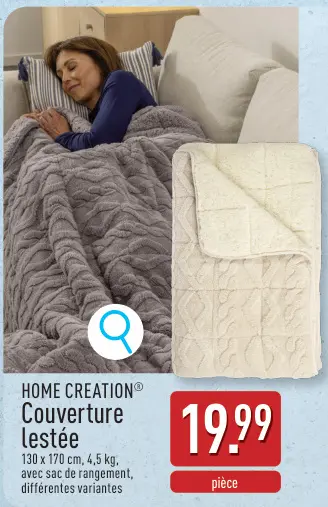 Offre: Couverture lestée