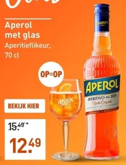 Aanbieding: Aperol met glas