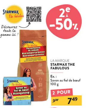 Offre: STARWAX THE FABULOUS