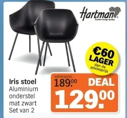 Aanbieding: Iris stoel