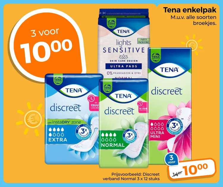 Aanbieding: Tena enkelpak