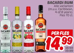 Aanbieding: BACARDI RUM Alle varianten