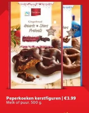 Aanbieding: Peperkoeken kerstfiguren