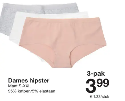 Promotie: Dames hipster
