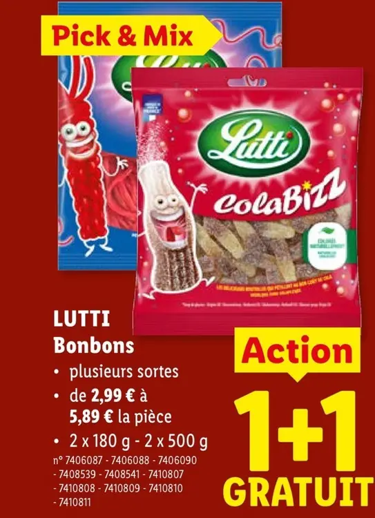 Offre: Bonbons