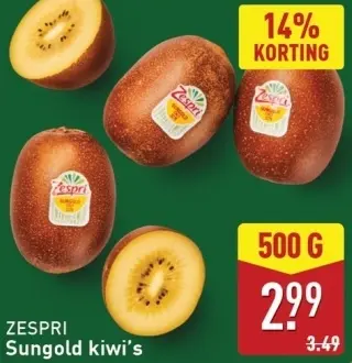 Aanbieding: Sungold kiwi's