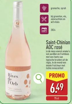 Aanbieding: Saint-Chinian AOC rosé