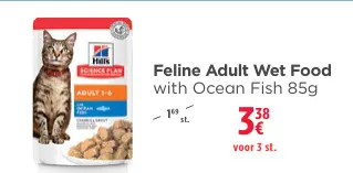 Aanbieding: Feline Adult Wet Food with Ocean Fish
