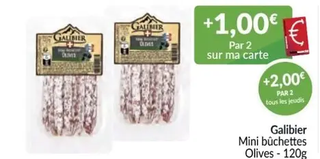 Offre: Mini bûchettes Olives