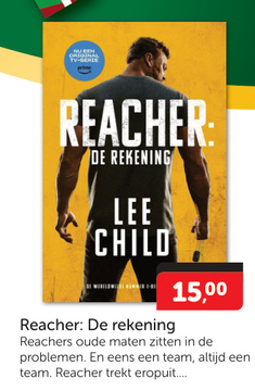 Aanbieding: Reacher: De rekening - Lee Child