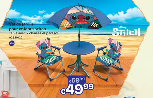 Offre: Set de jardin pour enfants Stitch