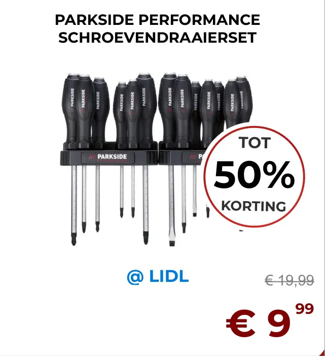 Aanbieding: Schroevendraaierset