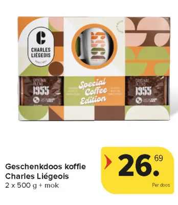 Promotie: Geschenkdoos koffie