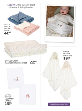 Aanbieding: LITTLE DUTCH DEKEN